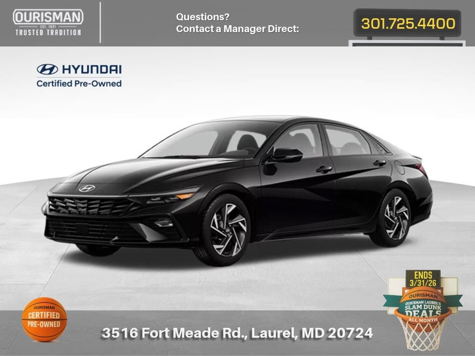 Certified 2025 Hyundai Elantra Sport image 1