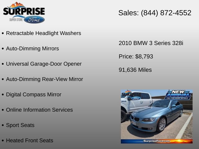 Used 2010 BMW 328i Convertible RWD image 17