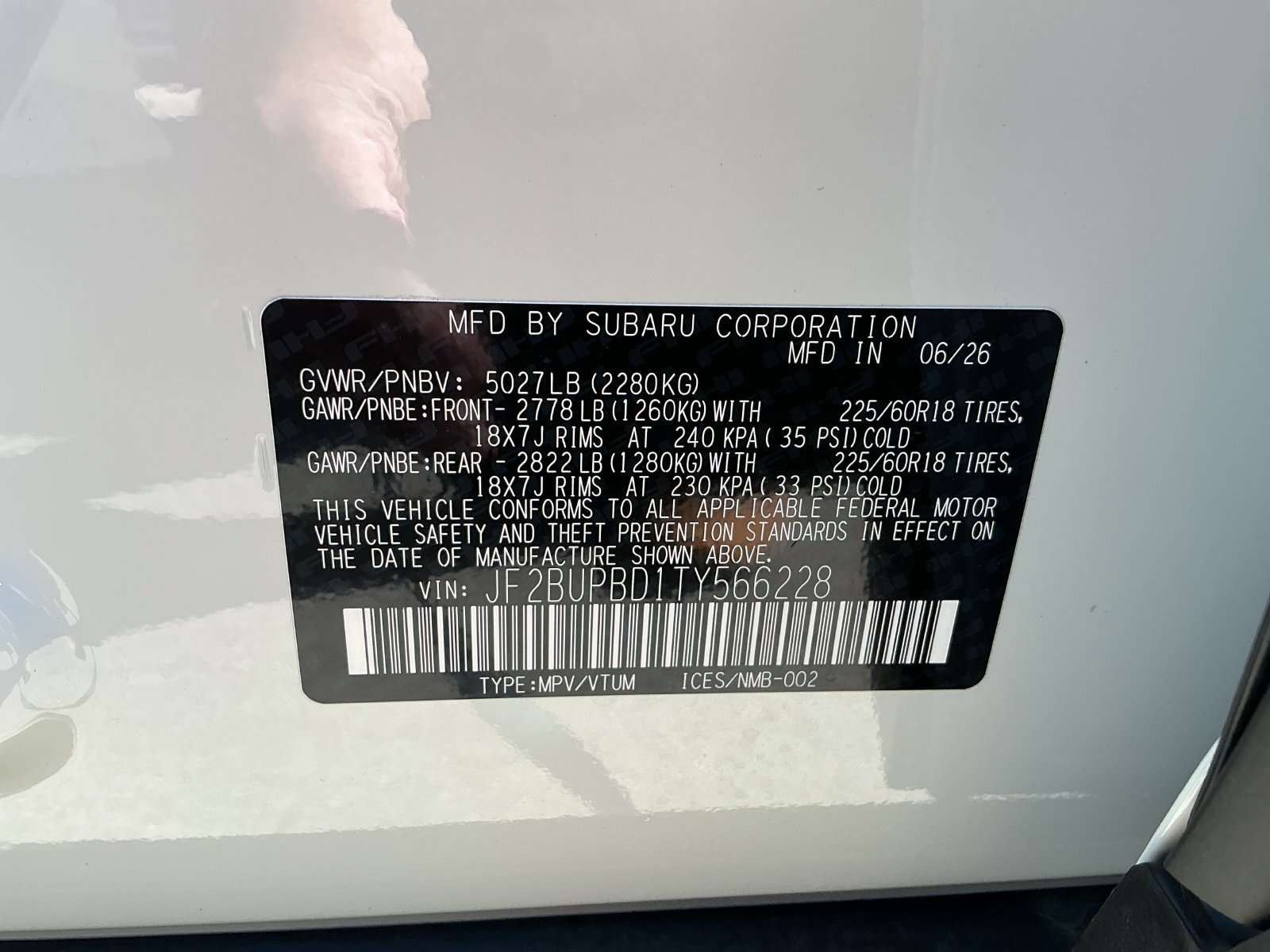 New 2026 Subaru Outback Premium AWD/4WD image 29