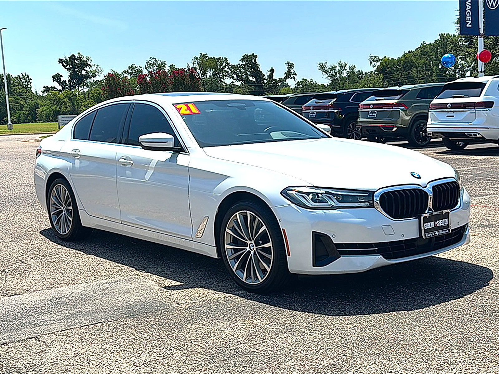 Used 2021 BMW 540i w/ Premium Package RWD image 10