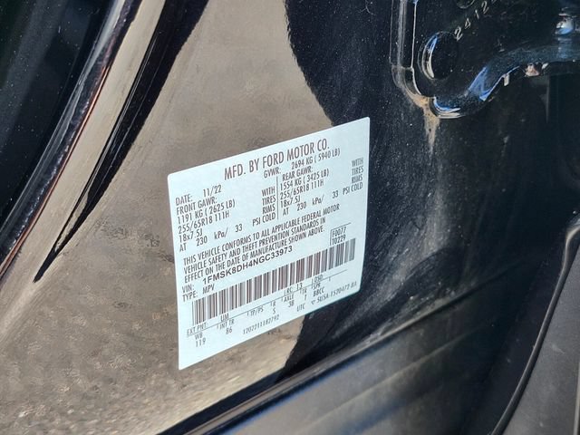 Certified 2022 Ford Explorer XLT w/ Class IV Trailer Tow Package AWD/4WD image 36