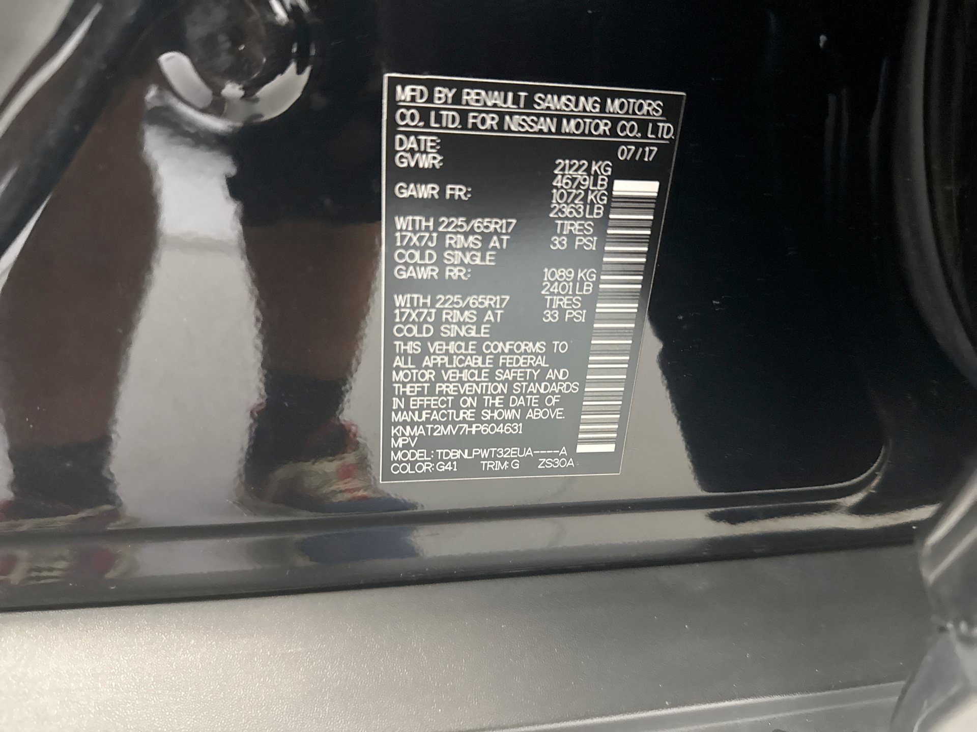 Used 2017 Nissan Rogue S AWD/4WD image 21
