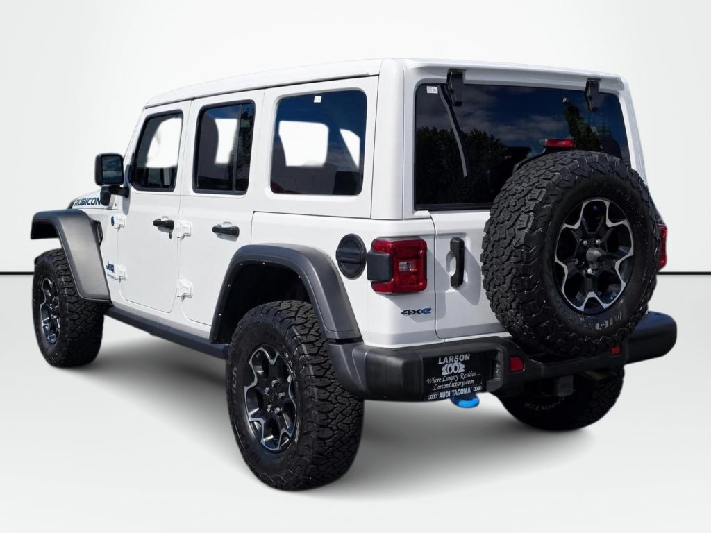 Used 2021 Jeep Wrangler Unlimited Rubicon 4xe w/ Steel Bumper Group AWD/4WD image 7