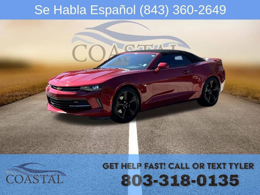 Used 2016 Chevrolet Camaro LT w/ RS Package RWD image 1