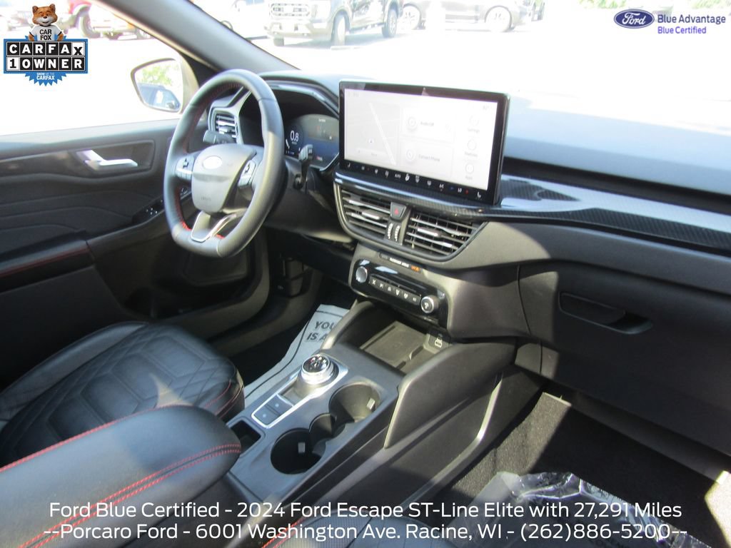 Certified 2024 Ford Escape ST-Line Elite w/ Premium Technology Package AWD/4WD image 22