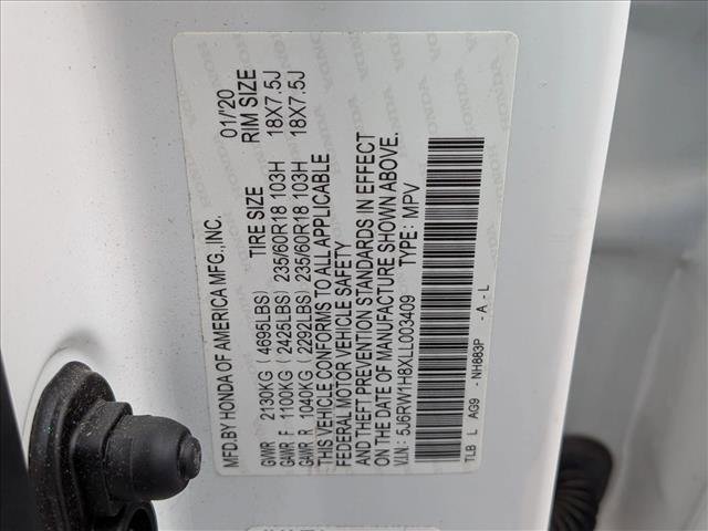 Certified 2020 Honda CR-V EX-L image 23