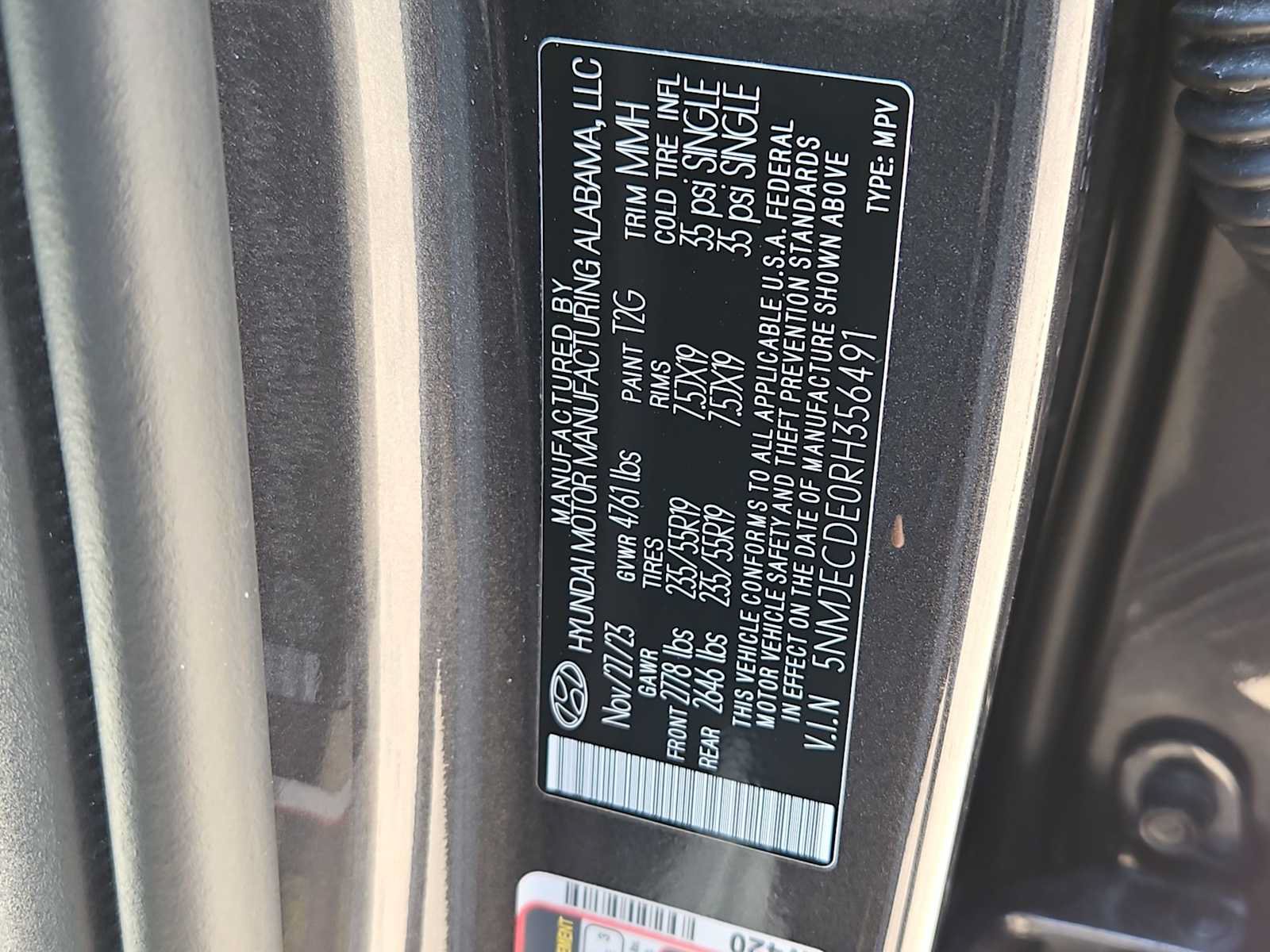 Certified 2024 Hyundai Tucson Limited AWD/4WD image 36
