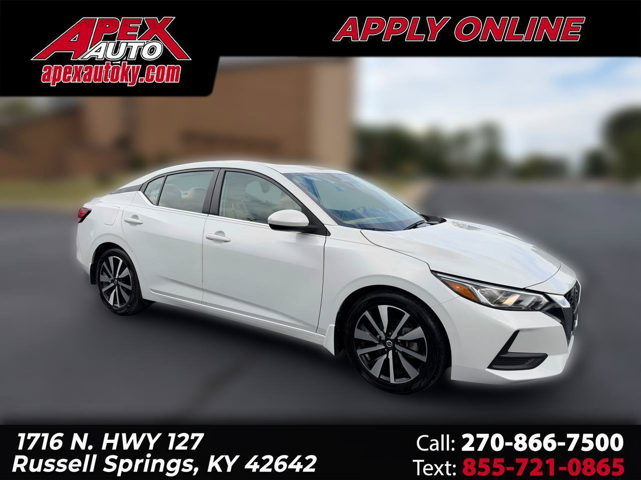 Used 2021 Nissan Sentra SV w/ SV Premium Package FWD image 1