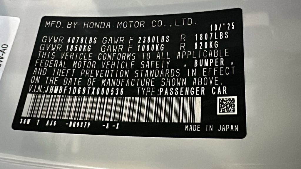 New 2026 Honda Prelude image 26