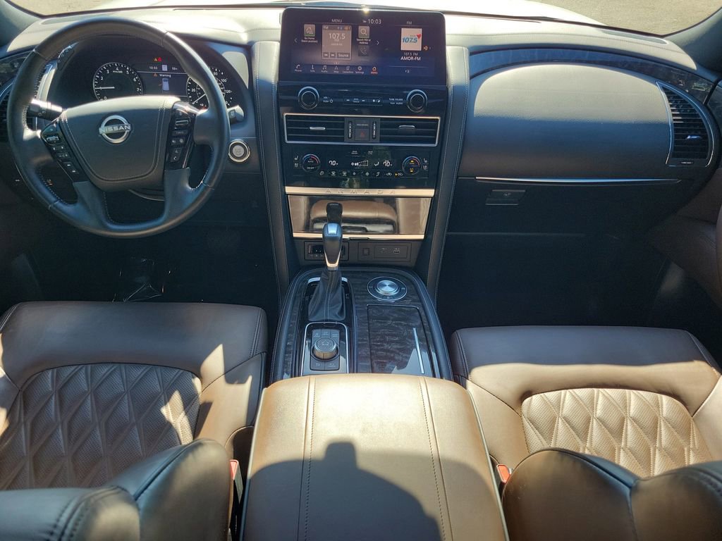 Certified 2022 Nissan Armada Platinum w/ Captain's Chairs Package image 24