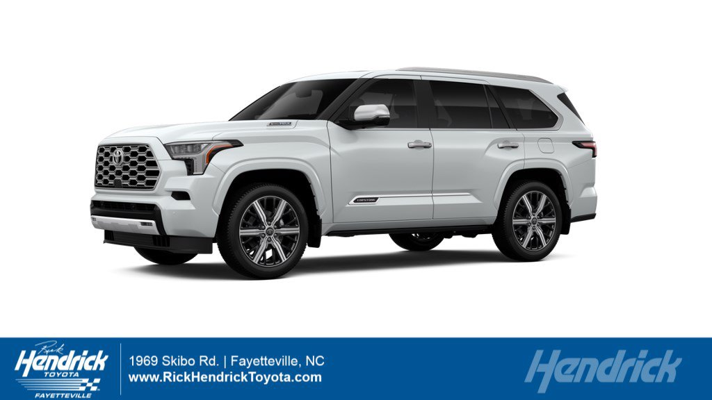 New 2026 Toyota Sequoia Capstone AWD/4WD image 1