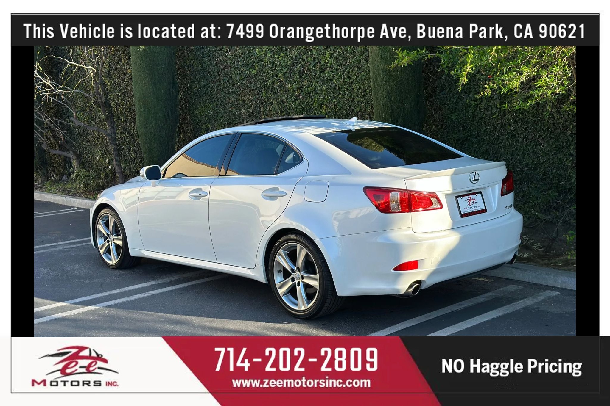 Used 2012 Lexus IS 250 IS 250 Sedan 4D w/ Premium Pkg Value Edition image 9