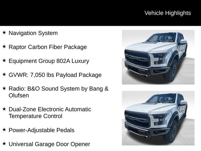 Used 2020 Ford F150 Raptor w/ Equipment Group 802A Luxury AWD/4WD image 8