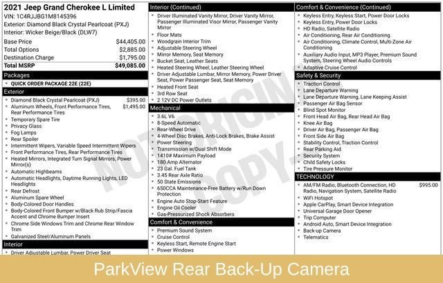 Used 2021 Jeep Grand Cherokee L Limited image 7