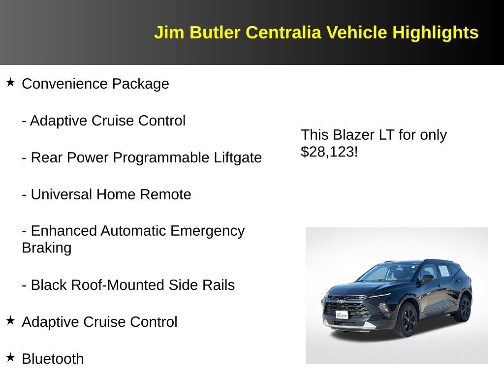 Used 2023 Chevrolet Blazer LT w/ Convenience Package AWD/4WD image 18