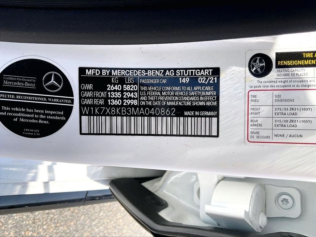 Used 2021 Mercedes-Benz AMG GT 63 S image 36