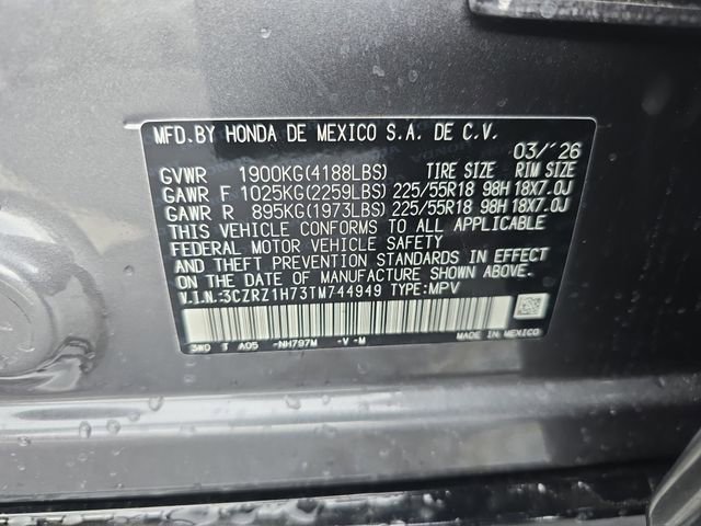 New 2026 Honda HR-V EX-L image 37