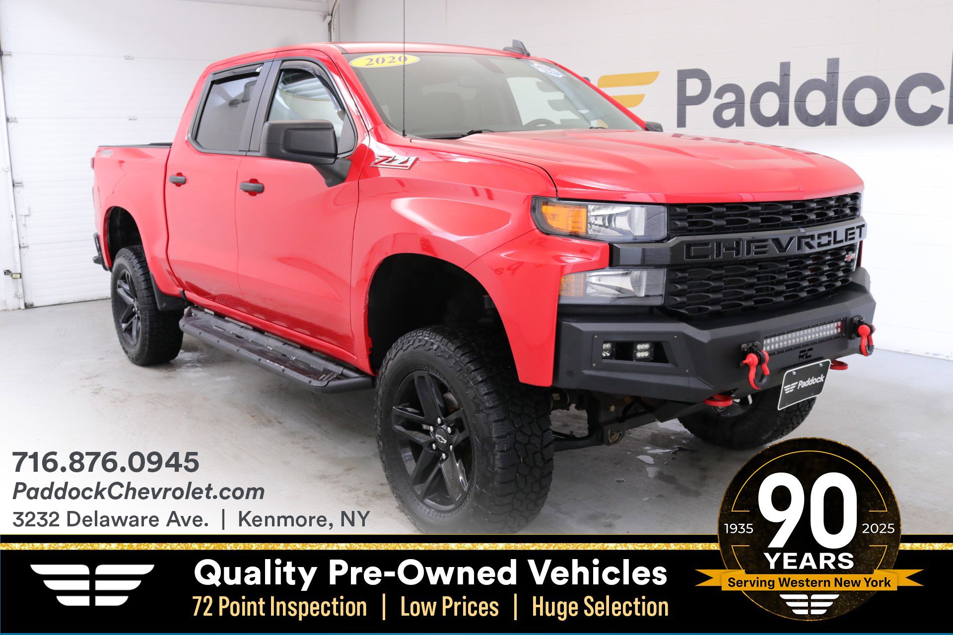 Used 2020 Chevrolet Silverado 1500 Custom Trail Boss w/ Custom Convenience Package image 1
