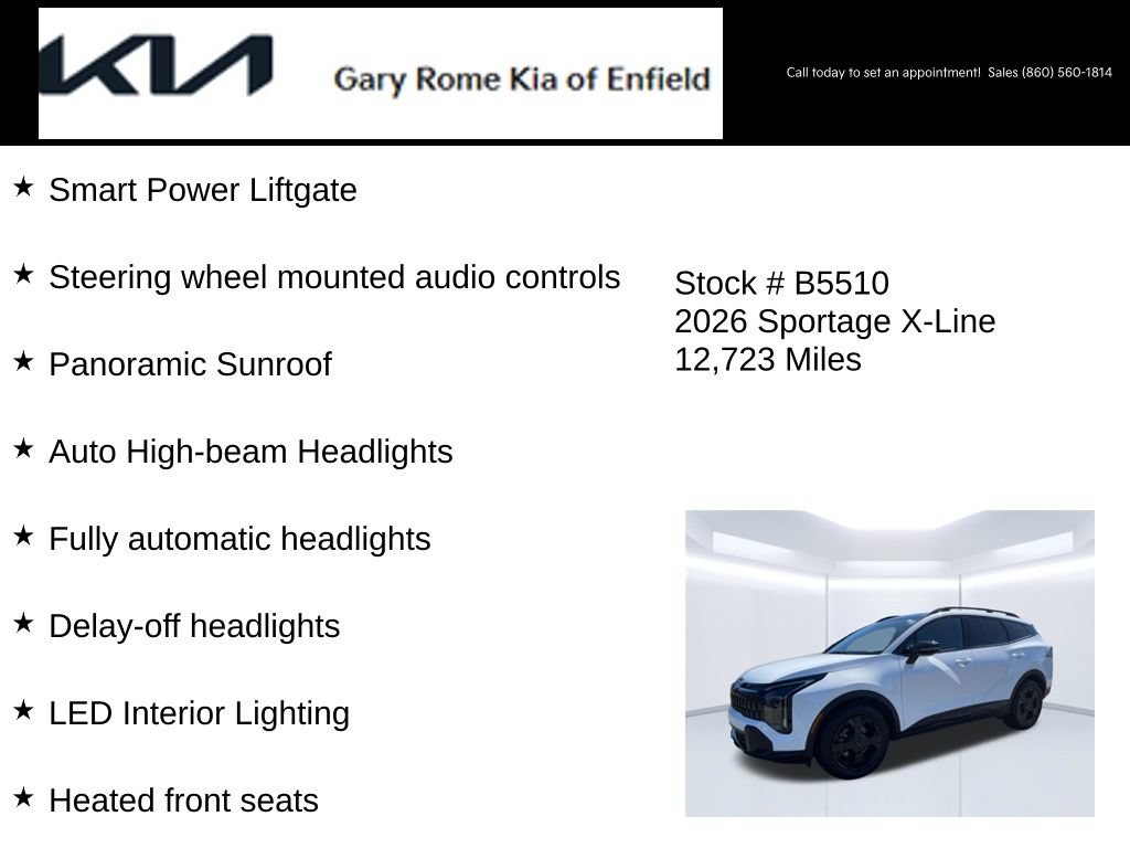 Certified 2026 Kia Sportage X-Line w/ X-Line Premium Package AWD/4WD image 21