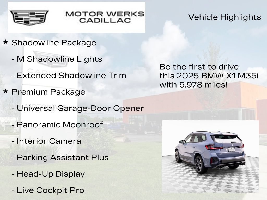 Used 2025 BMW X1 M35i w/ Premium Package AWD/4WD image 13