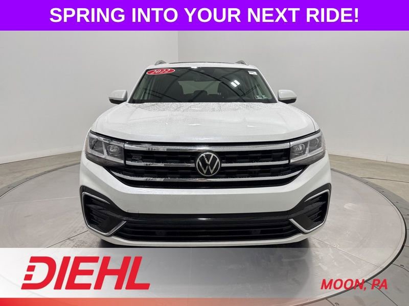 Used 2022 Volkswagen Atlas SEL R-Line AWD/4WD image 2