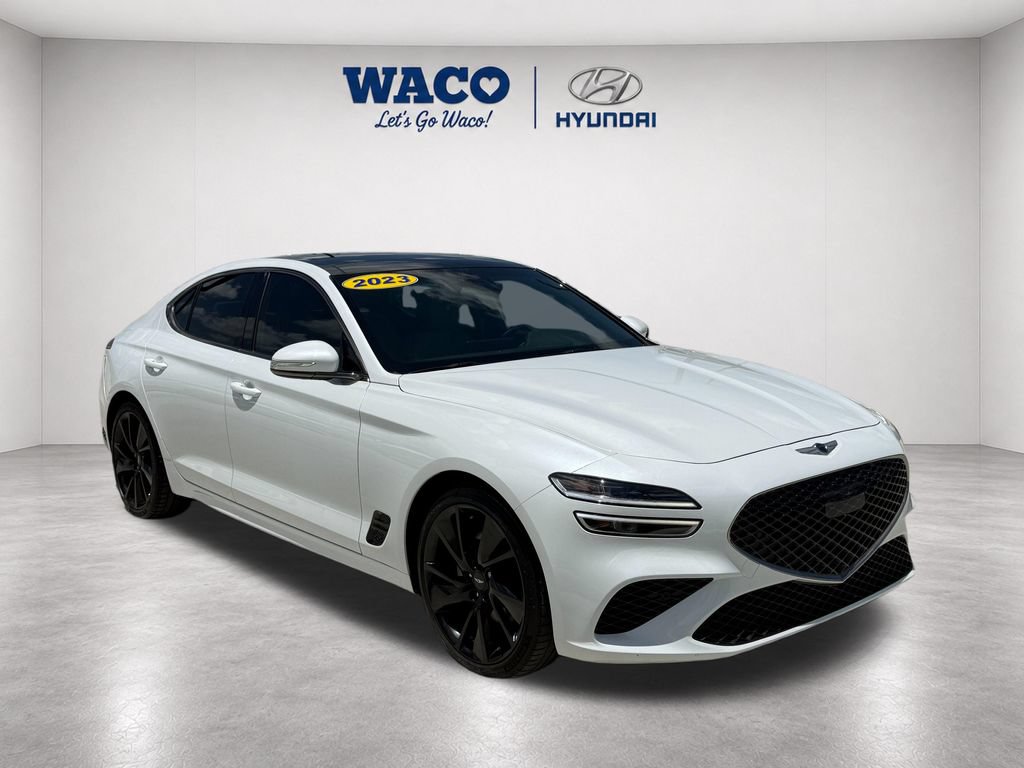 Used 2023 Genesis G70 2.0T w/ Sport Prestige Package RWD image 1