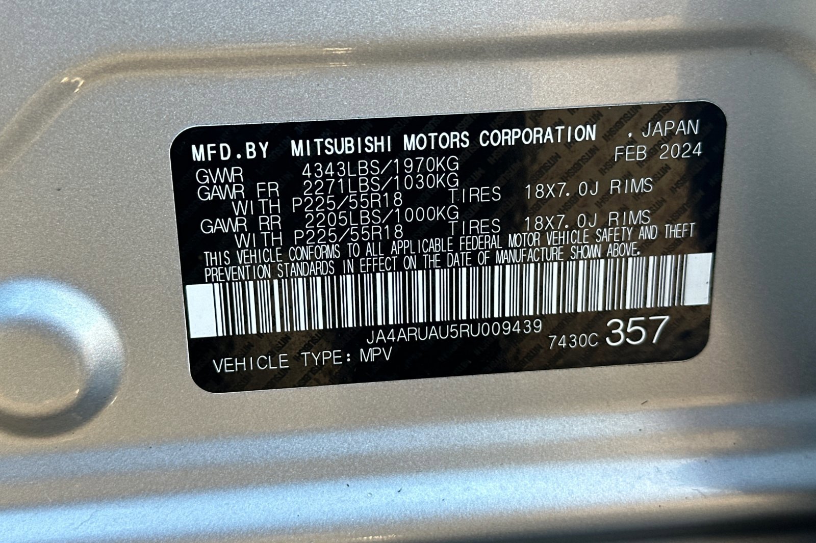 Used 2024 Mitsubishi Outlander Sport ES image 27