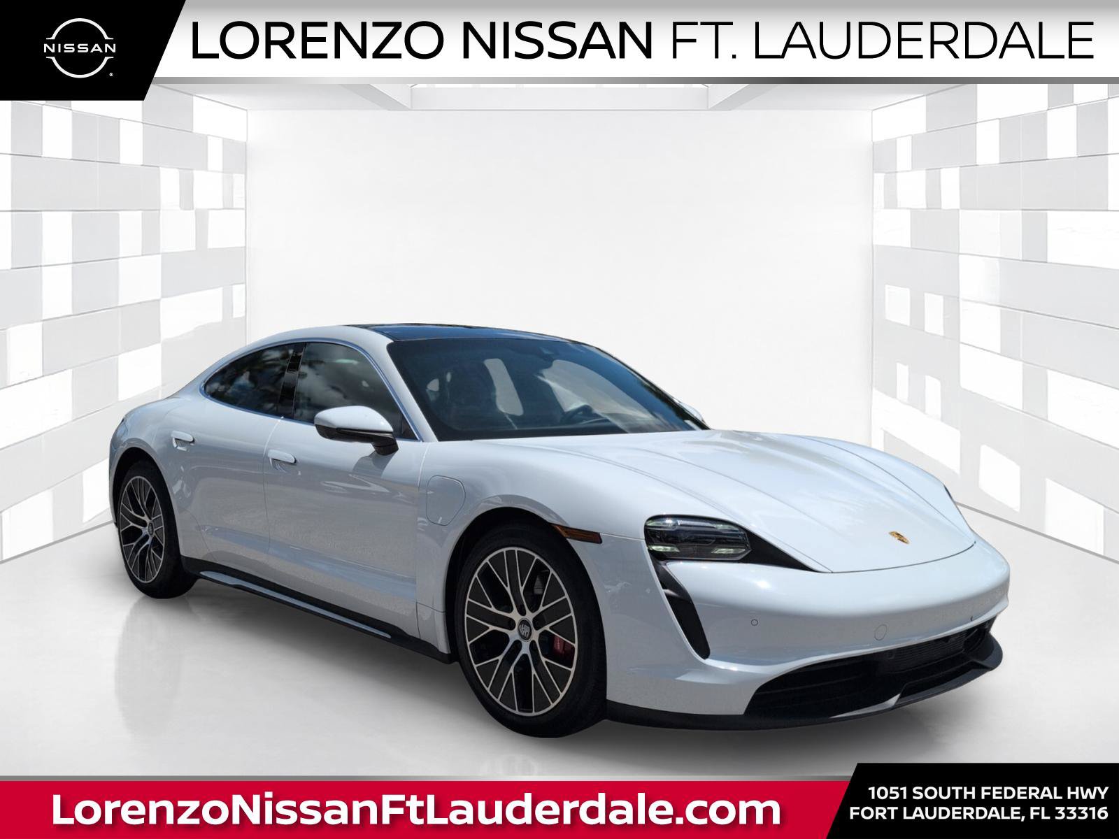 Used 2021 Porsche Taycan 4S AWD/4WD image 1