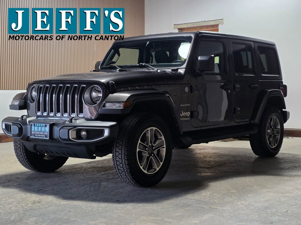 Used 2021 Jeep Wrangler Unlimited Sahara AWD/4WD image 1