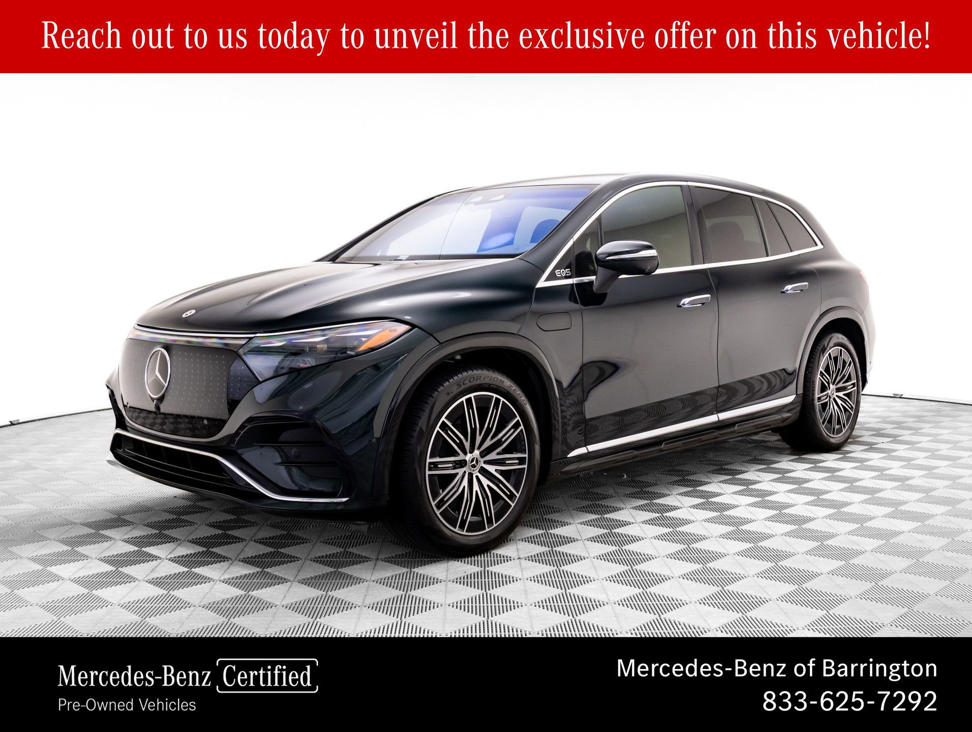 Certified 2023 Mercedes-Benz EQS 580 4MATIC SUV image 1