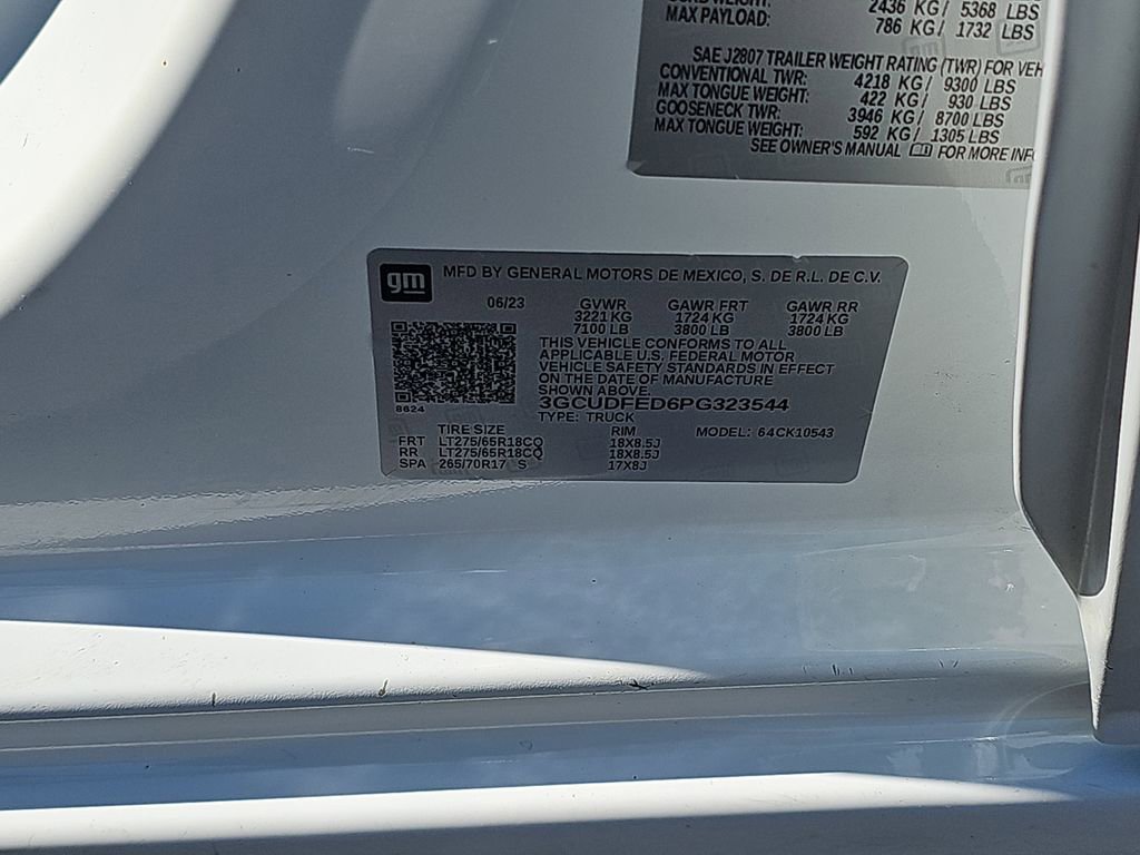 Used 2023 Chevrolet Silverado 1500 LT Trail Boss w/ Protection Package image 38