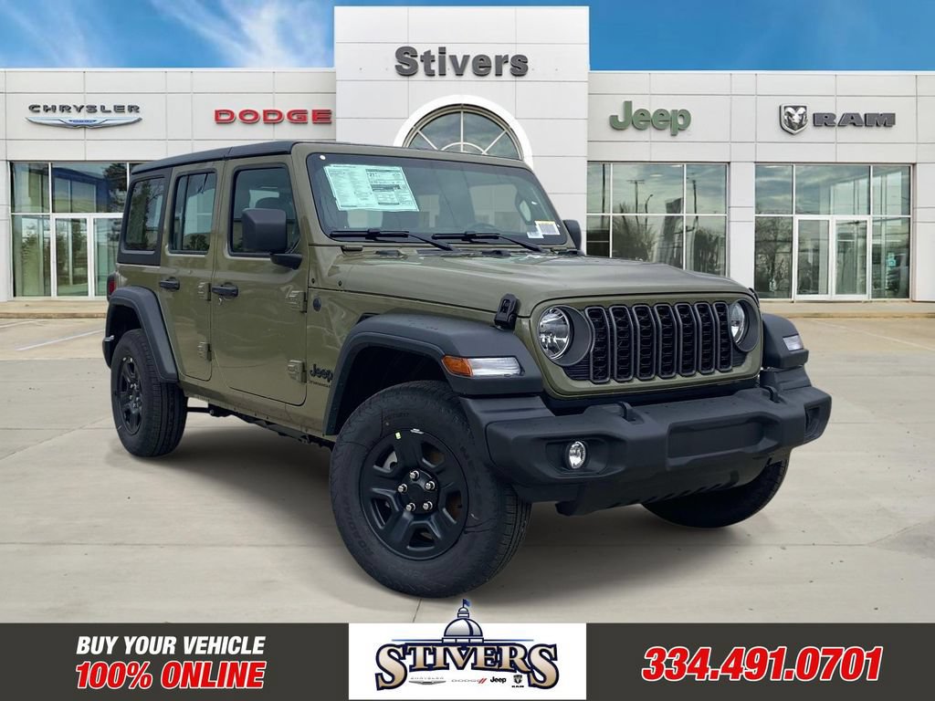 New 2026 Jeep Wrangler Unlimited Sport