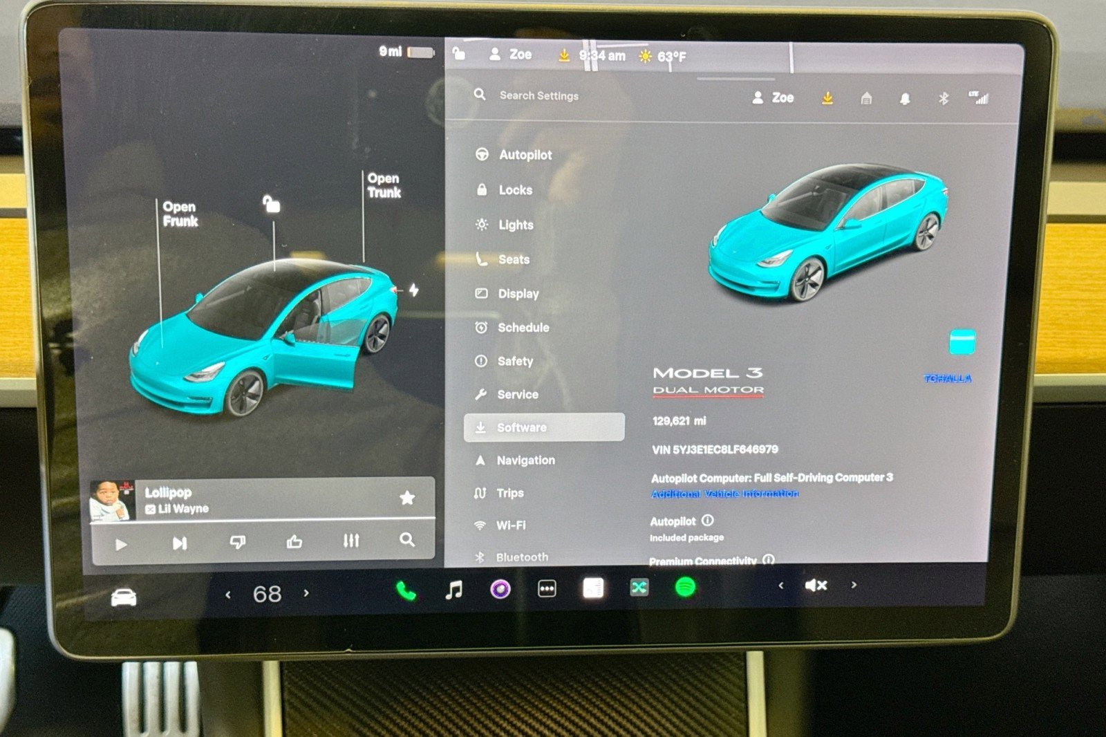 Used 2020 Tesla Model 3 Performance image 12