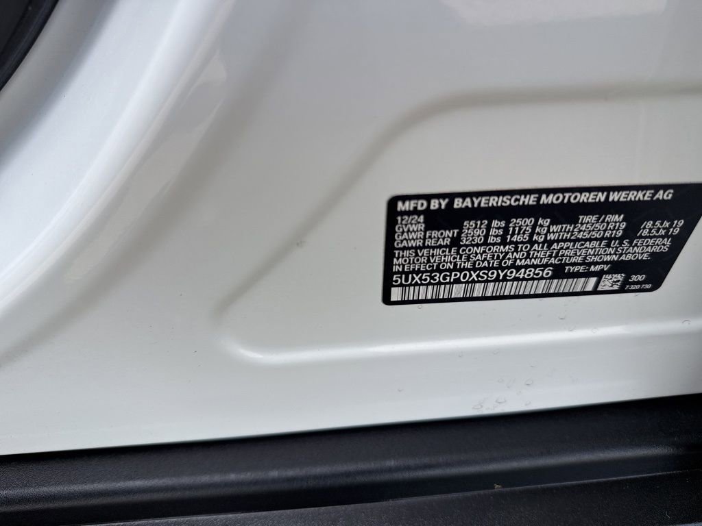 Used 2025 BMW X3 xDrive30i w/ Convenience Package image 32