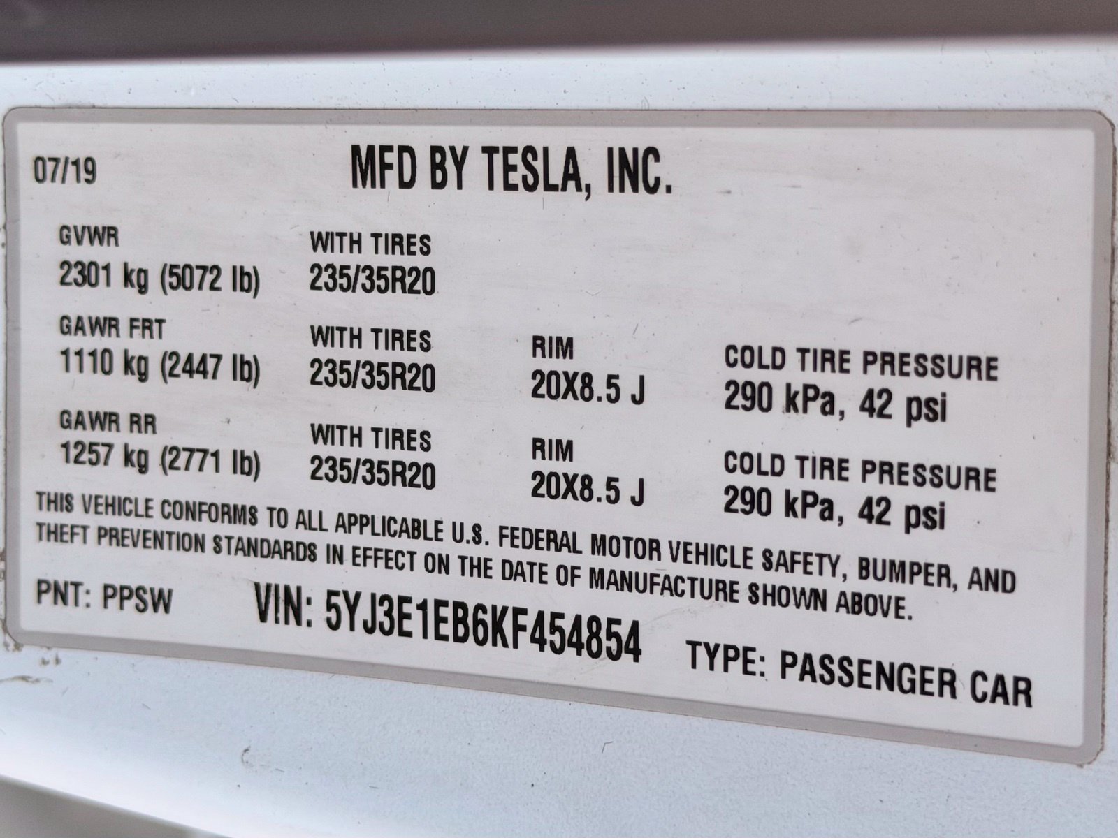 Used 2019 Tesla Model 3 Long Range AWD/4WD image 49