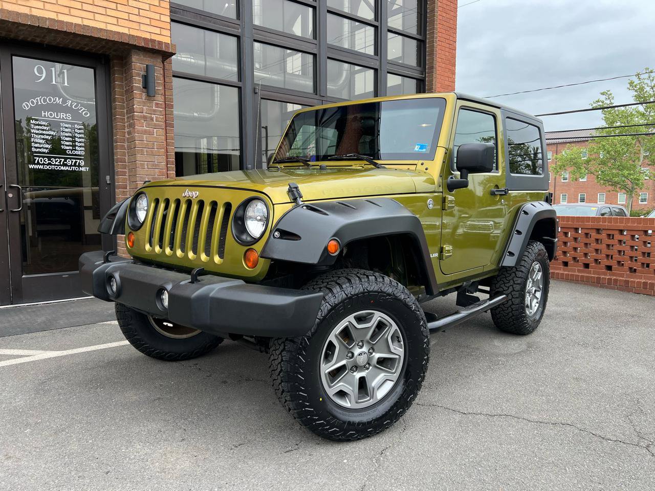 Used 2008 Jeep Wrangler Rubicon w/ Dual Top Group AWD/4WD image 1