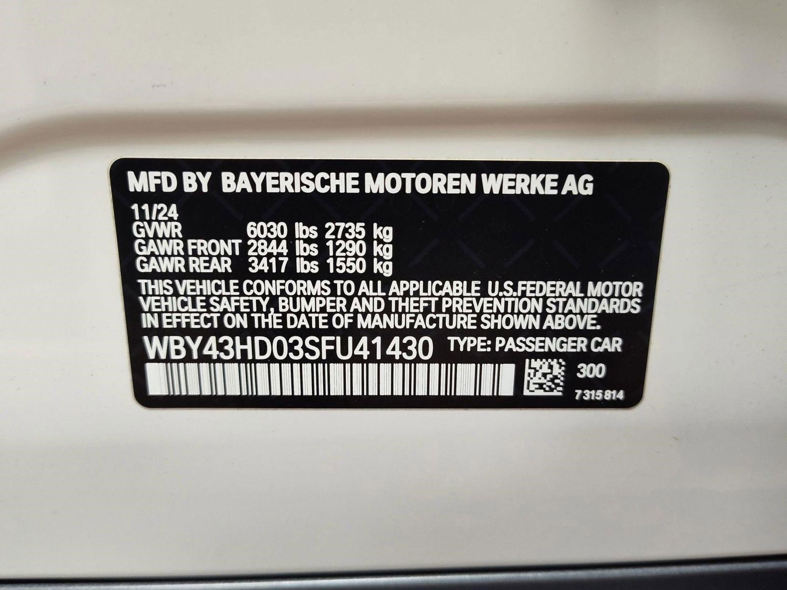 Used 2025 BMW i4 xDrive40i w/ Premium Package image 17