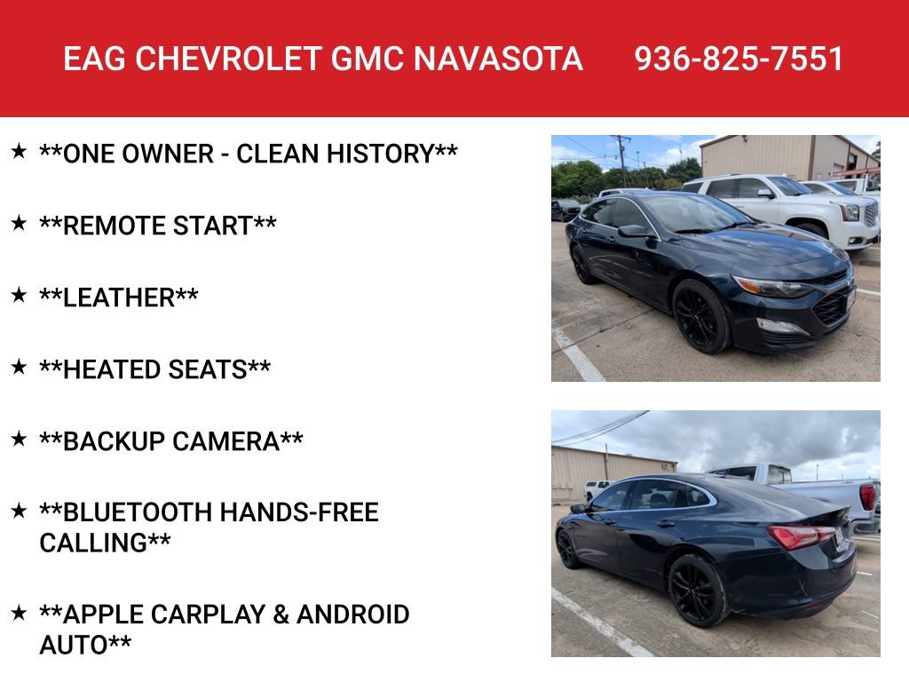 Used 2022 Chevrolet Malibu LT w/ Leather Package FWD image 4