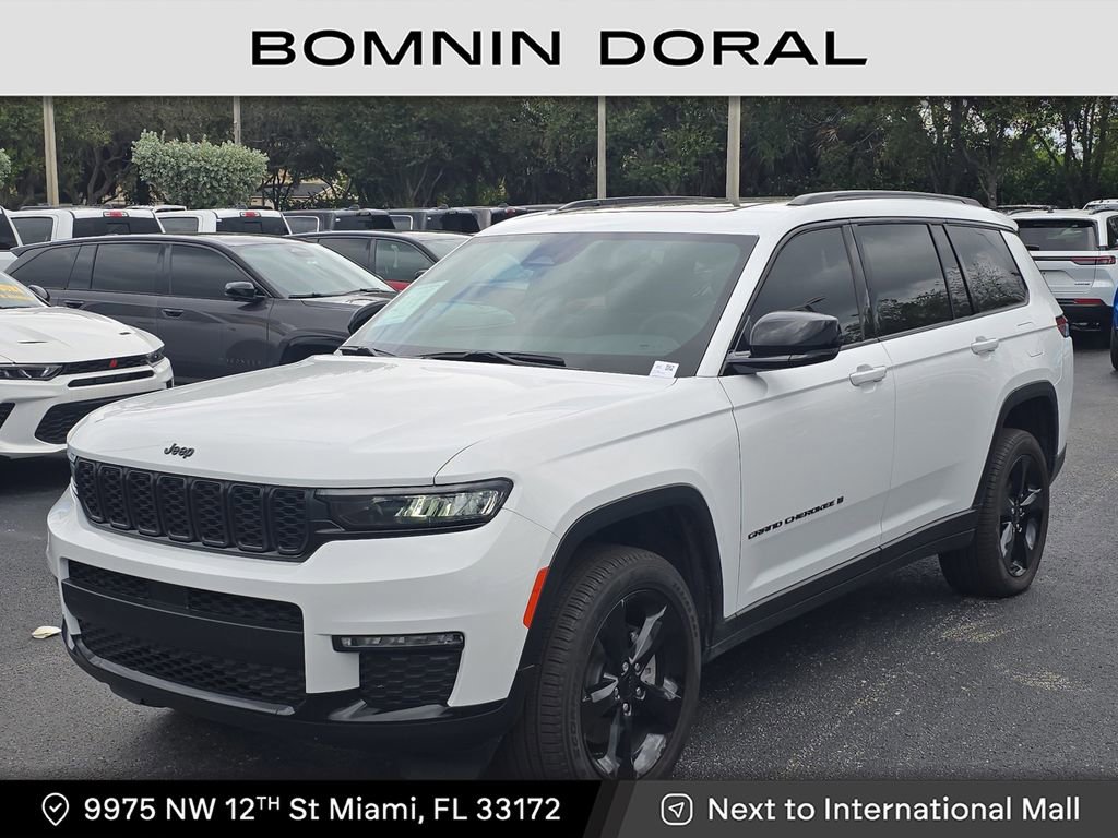 Used 2025 Jeep Grand Cherokee L Limited w/ Black Appearance Package