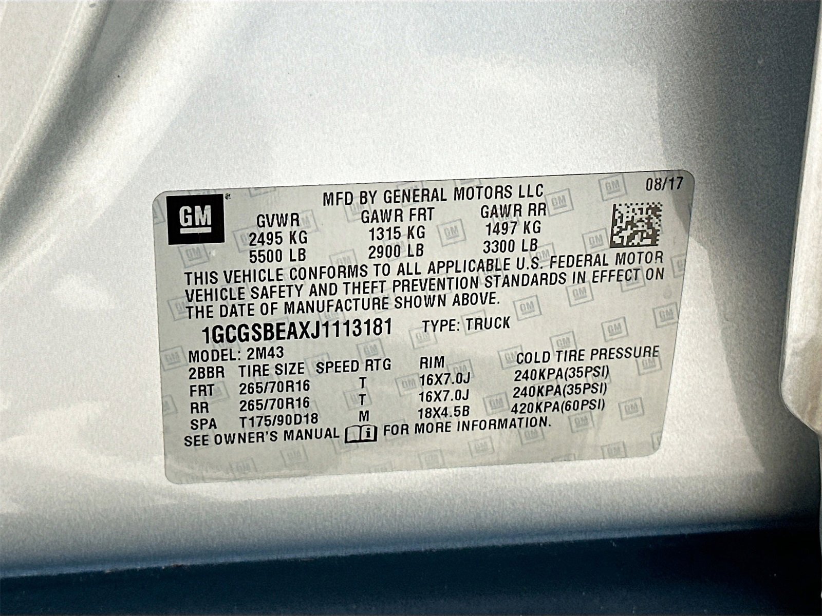 Used 2018 Chevrolet Colorado W/T w/ WT Convenience Package image 29