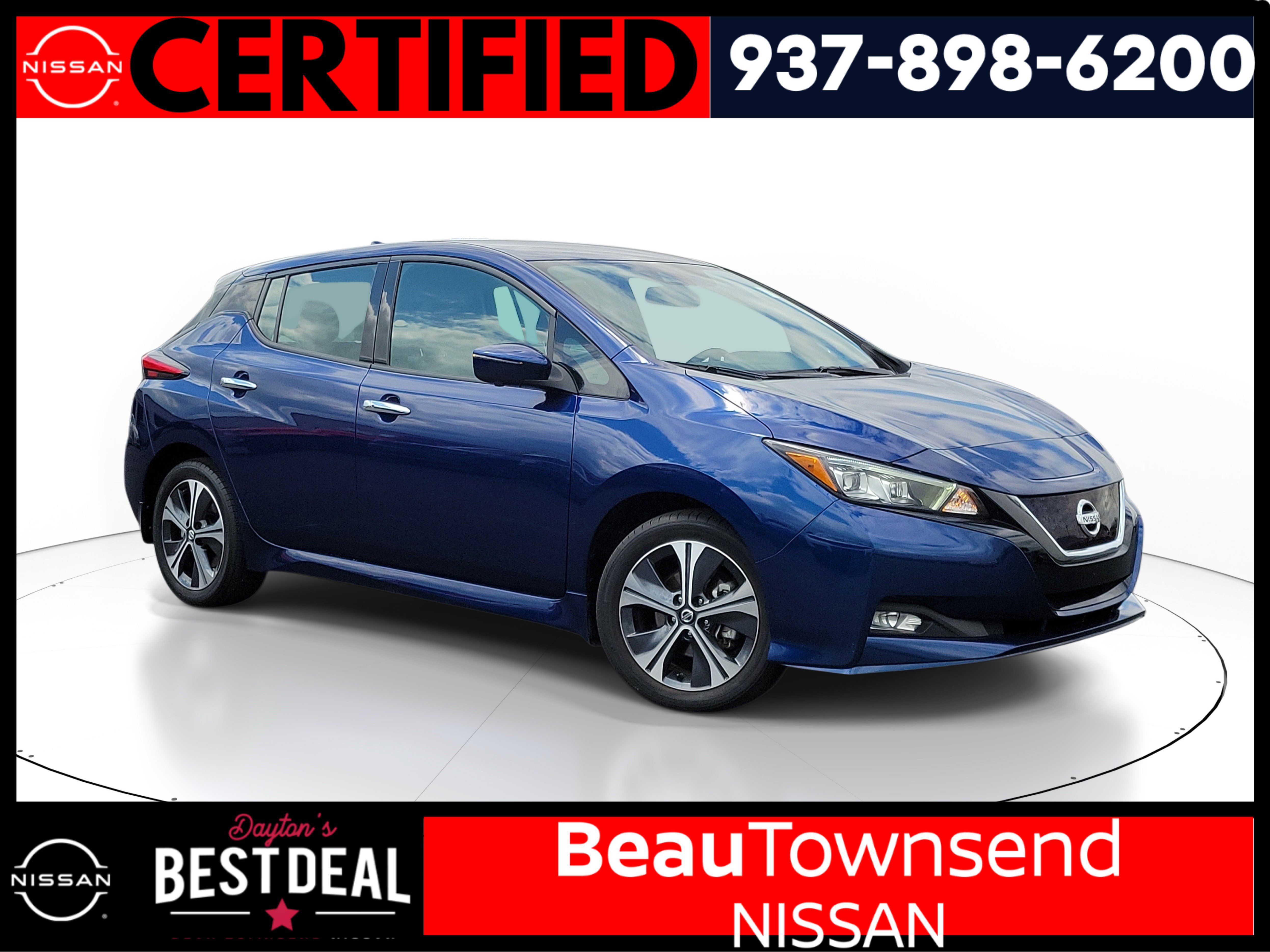 Certified 2022 Nissan Leaf SL Plus FWD image 1