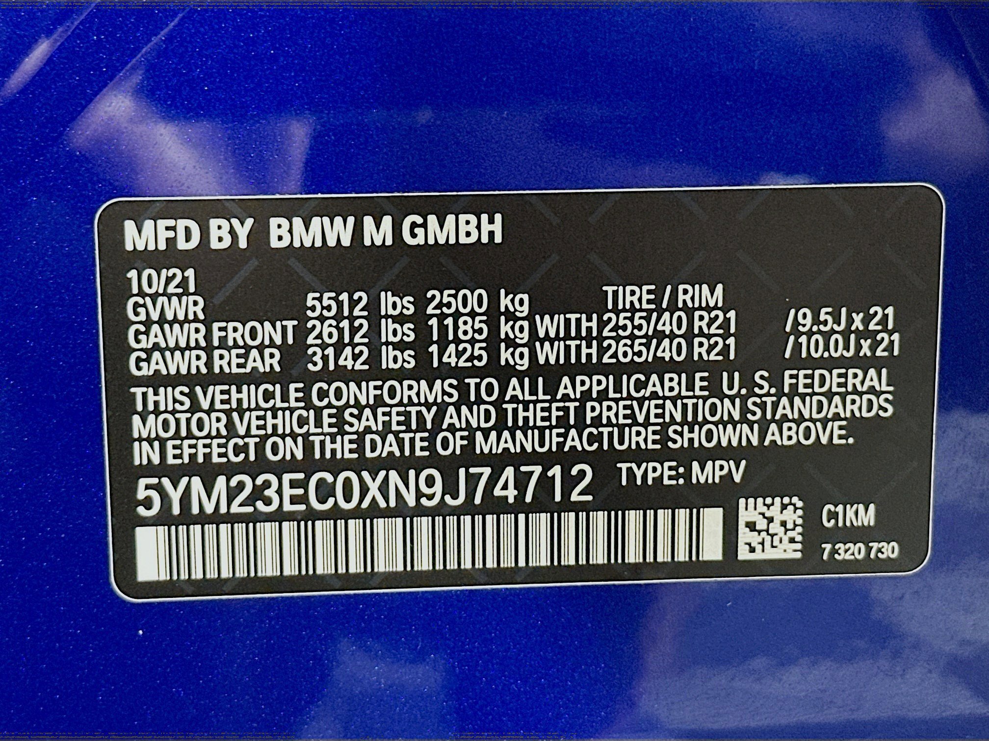 Used 2022 BMW X4 M w/ Competition Package image 38