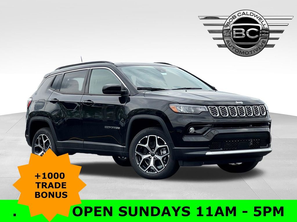 New 2026 Jeep Compass Limited w/ Sun, Sound & Navigation Group