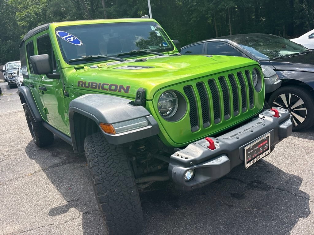 Used 2018 Jeep Wrangler Unlimited Rubicon AWD/4WD image 1
