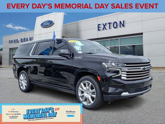 Used 2021 Chevrolet Suburban High Country