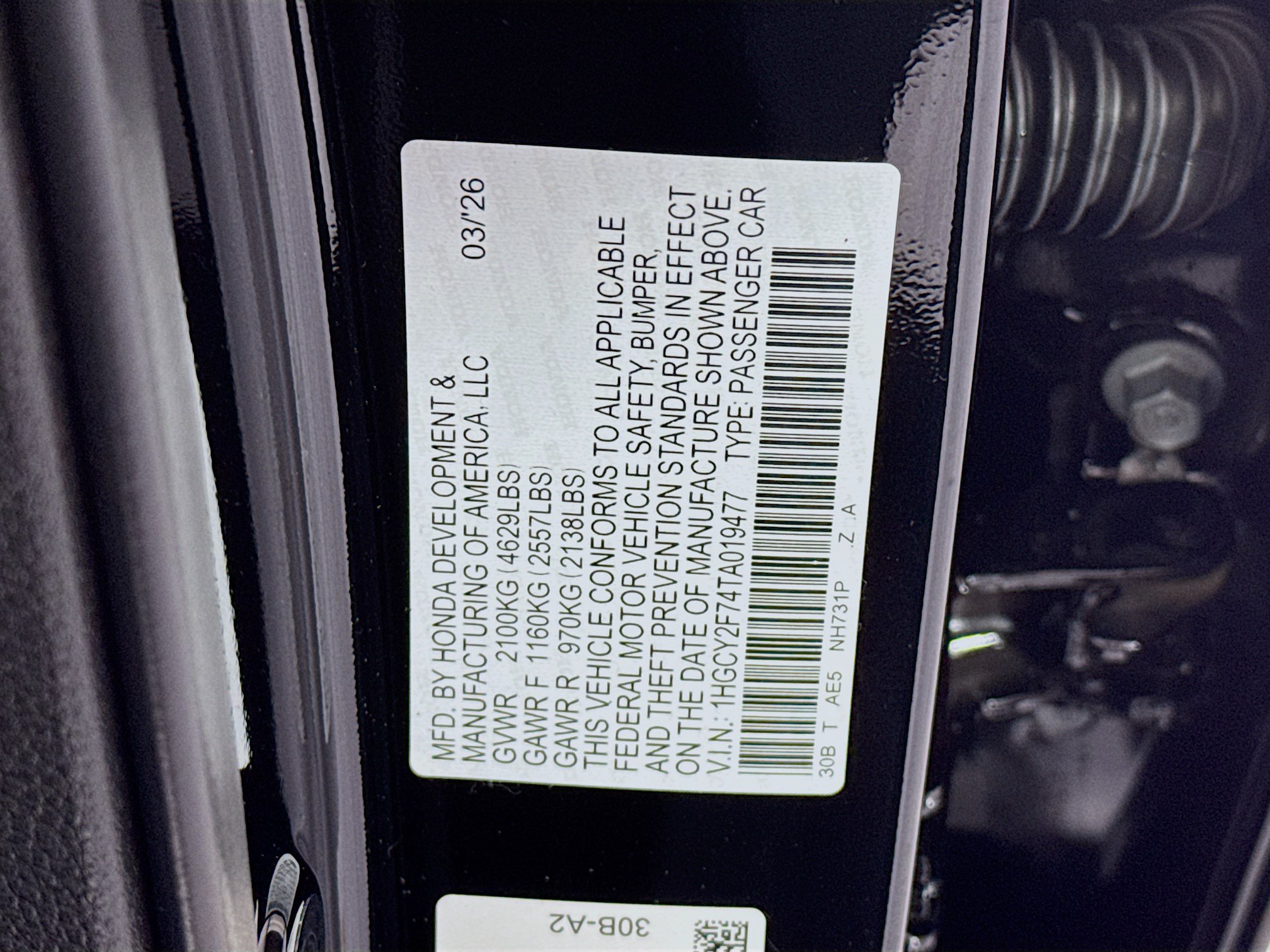 New 2026 Honda Accord Sport image 32