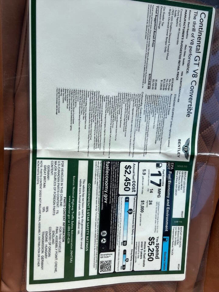 Used 2017 Bentley Continental GT image 22