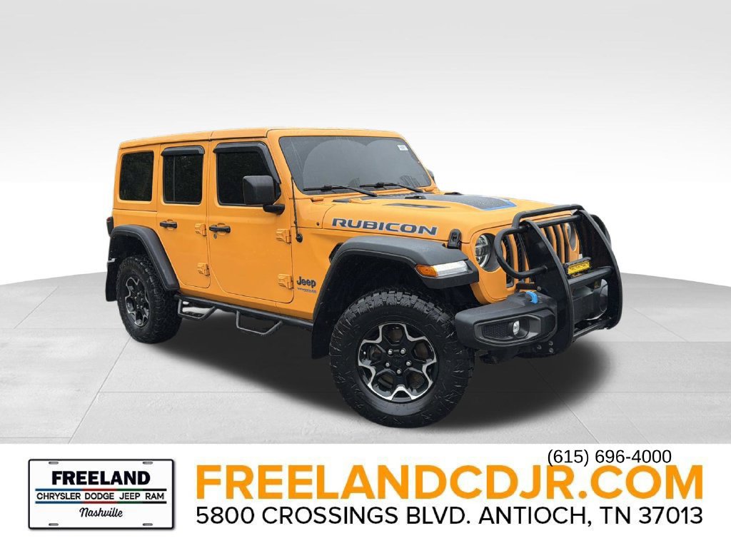 Used 2021 Jeep Wrangler Unlimited Rubicon 4xe w/ Cold Weather Group