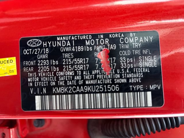 Used 2019 Hyundai Kona SEL AWD/4WD image 34