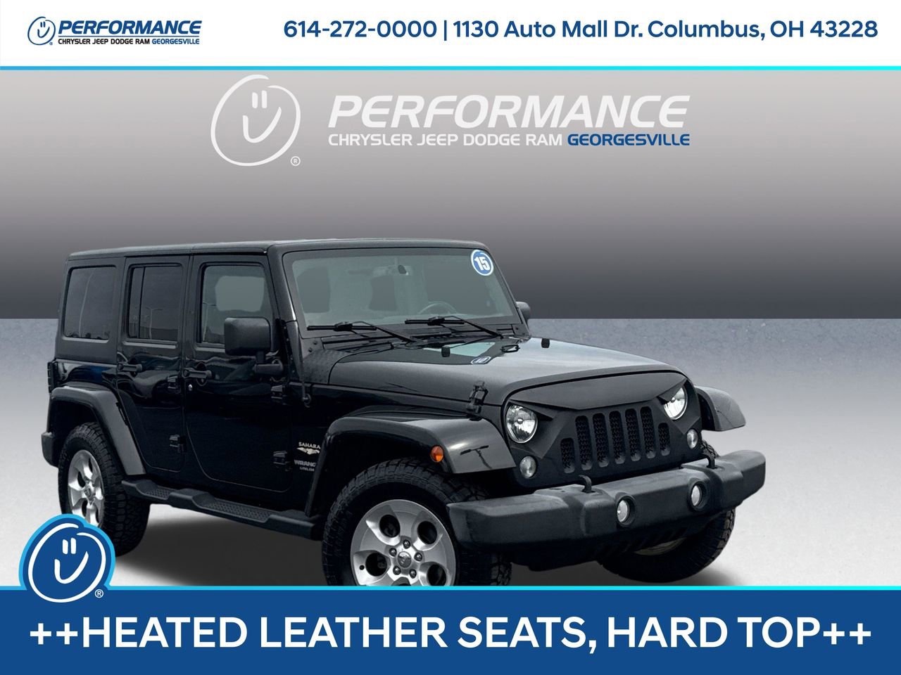 Used 2015 Jeep Wrangler Unlimited Sahara w/ Connectivity Group